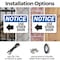 Signmission Use Other Door (Left Arrow), 10 in W x Rectangle, Plastic OS-2PACK-NS-P-710-L-18803 - alternate 3
